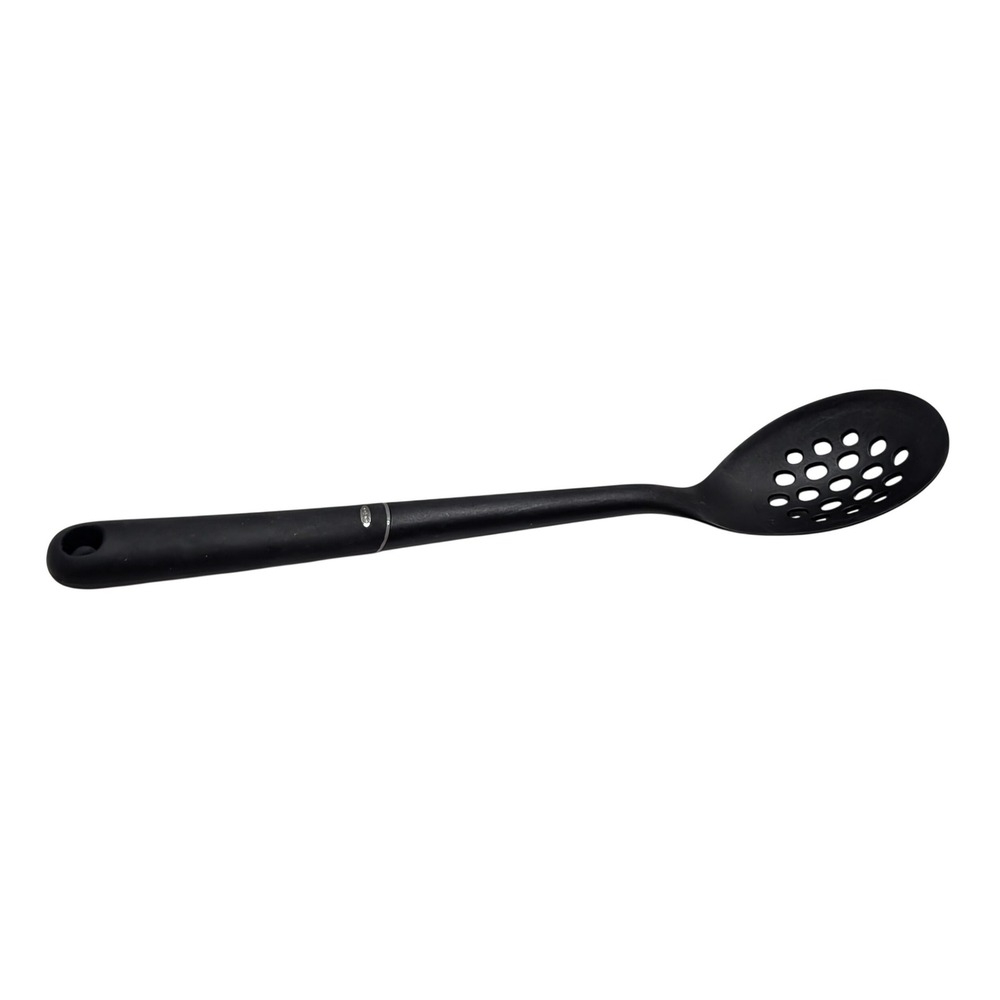 OXO Good Grips Slotted Spoon Black Nylon Heat Resistant Non-Stick Safe 13 inch